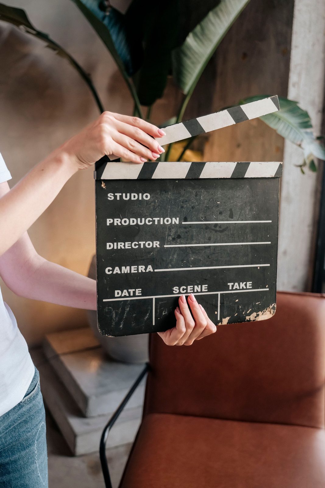 Filmset während einer Produktion